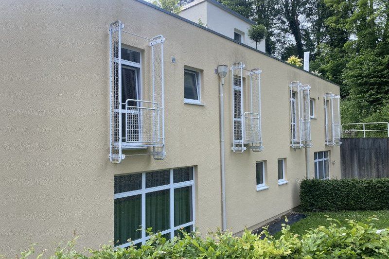 Hotel in Trier vor der Fassadenreinigung