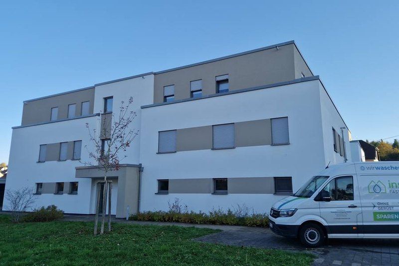 Gereinigte Fassade in Wittlich